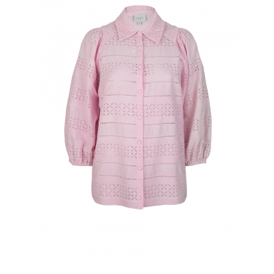 Dante 6 'Icons' Laureene Embroidered Blouse - Crystal Pink Dante 6 'Icons' Laureene Embroidered Blouse - Crystal Pink